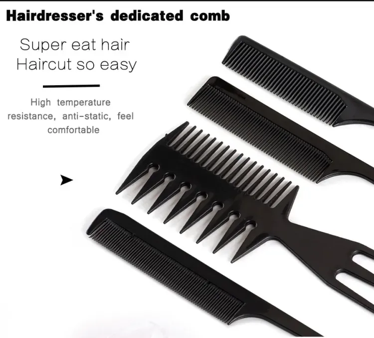 Pack of 10-Professional Hairdressing Combs For Women And Men View Gallery - Pakistan