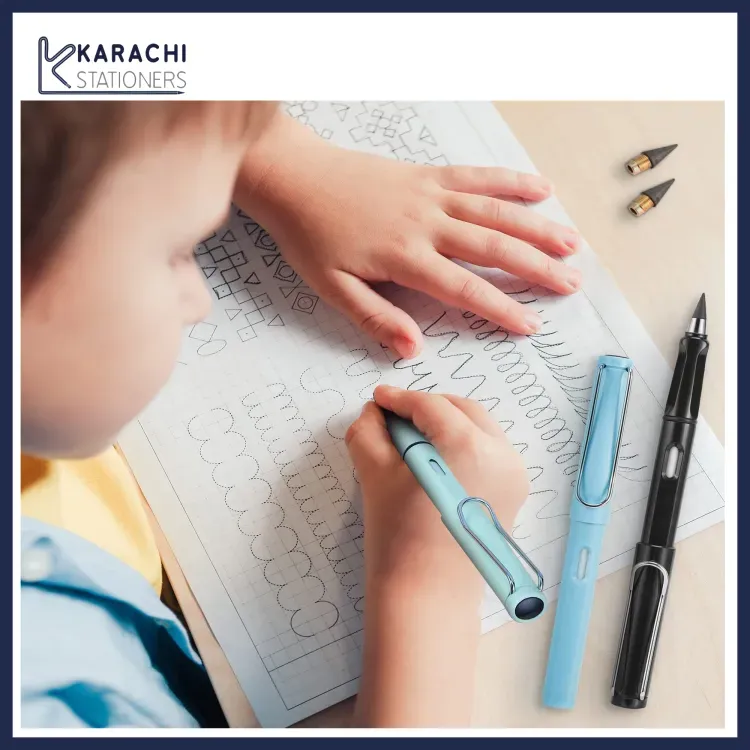 New Unlimited Technology Eternal Writing Pencil Inkless Magic Pen Pencil   (random color) MJ KS View Gallery - Pakistan