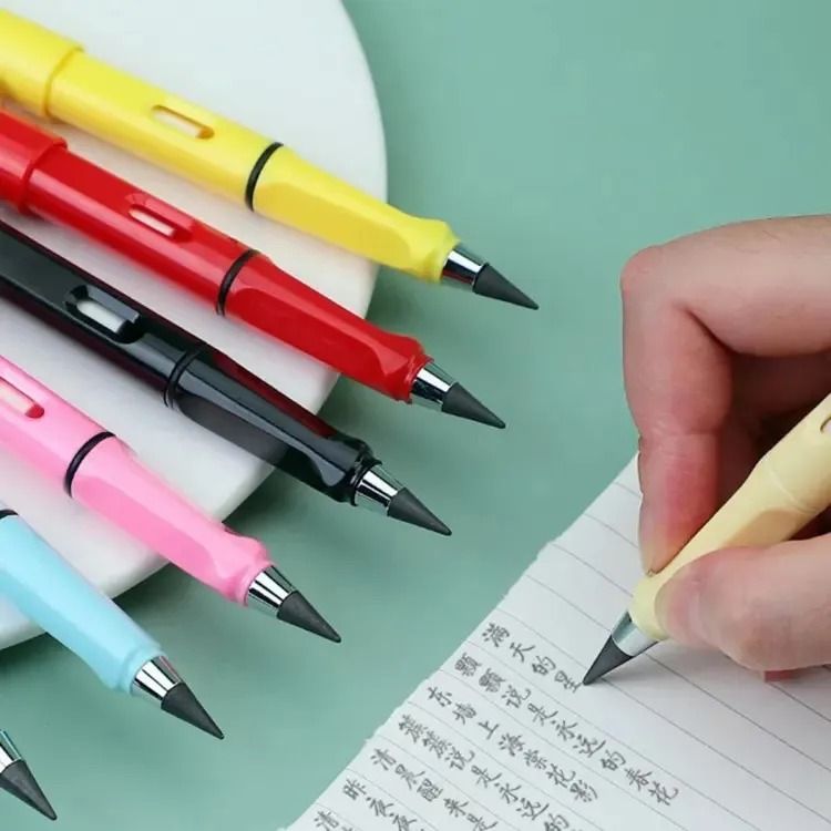 New Unlimited Technology Eternal Writing Pencil Inkless Magic Pen Pencil   (random color) MJ KS View Gallery - Pakistan