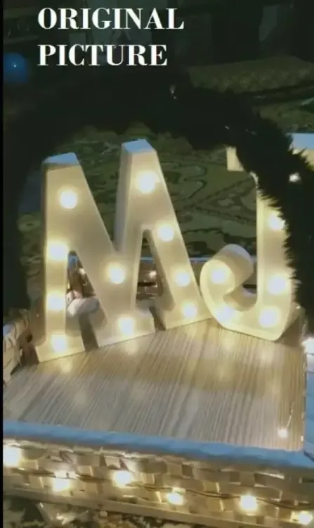 1pcs LED Alphabet Battery Operated All Led Letter A TO Z For Night Lights Wedding Birthday Party For Room and Decoration Using Without Electricity View Gallery - Pakistan
