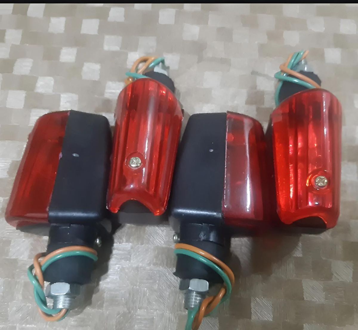 Fancy indicator for Bike Mini size flexible unbreakable red color 4 pcs View Gallery - Pakistan