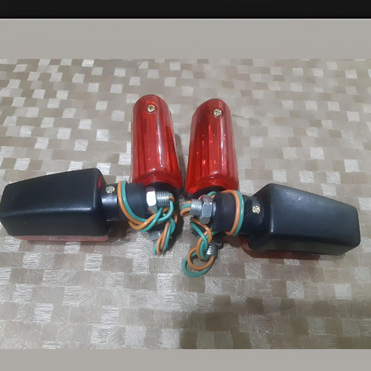 Fancy indicator for Bike Mini size flexible unbreakable red color 4 pcs View Gallery - Pakistan