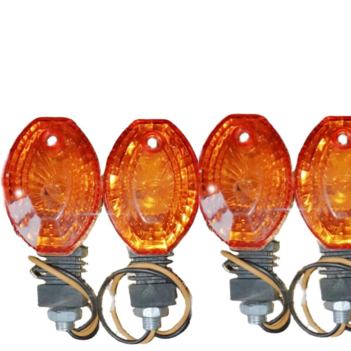 indicator for Bike mini size   flexible unbreakable yellow color 4 pcs View Gallery - Pakistan