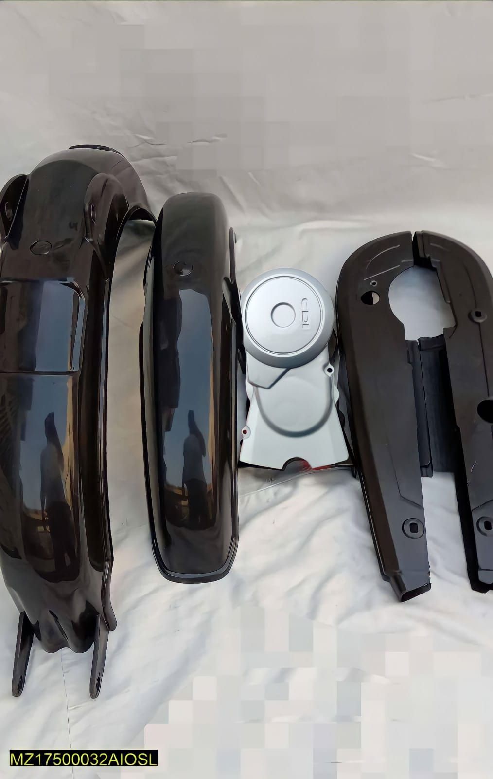 Plastic Mudguard Plus Chain Cover &amp; Engine Cover View Gallery - Pakistan