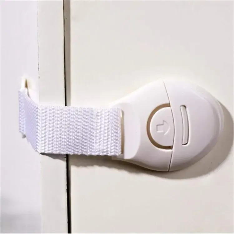 Baby Safety Cabinet Lock Latch Kit, Cupboard Lock Child Safety, Baby Proofing Drawer Locks, Baby Kids Toddler Safety Fridge Drawer Door Cabinet Cupboard Locks (1PCS) View Gallery - Pakistan