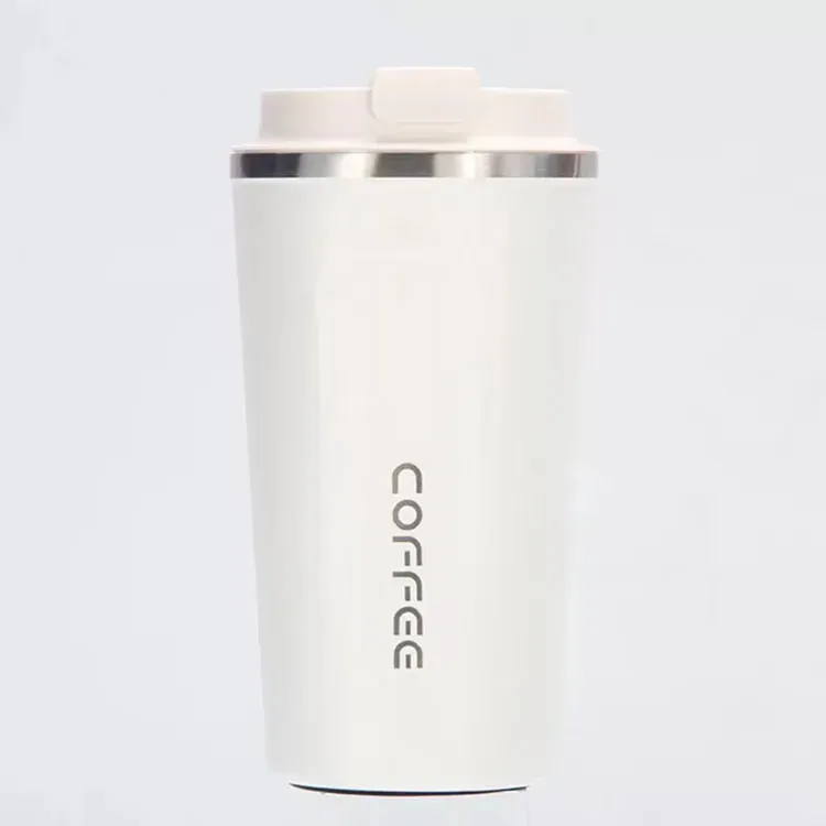 510ml Large-capacity Coffee Cup Keep Heat Stainless Steel Double-layer Smooth Edge Water Bottle Mug for Daily Use (random colors) View Gallery - Pakistan