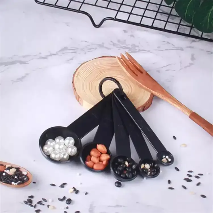 10pcs Kitchen Measuring Spoons Teaspoon Coffee Sugar Scoop Cake Baking Flour Measuring Cups Kitchen View Gallery - Pakistan