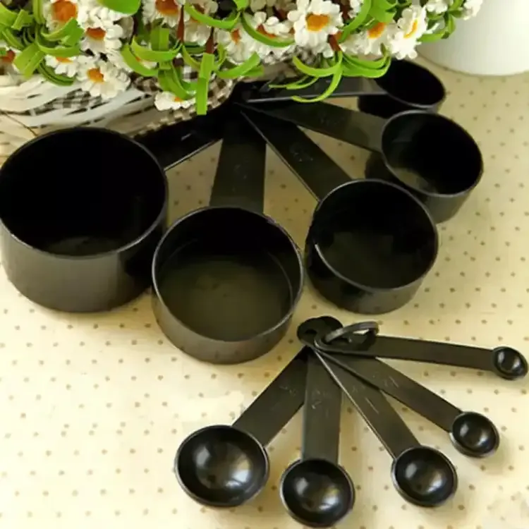 10pcs Kitchen Measuring Spoons Teaspoon Coffee Sugar Scoop Cake Baking Flour Measuring Cups Kitchen View Gallery - Pakistan