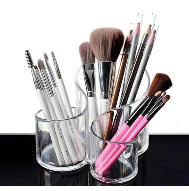 Cosmetic Makeup Organizer Transparent Acrylic Lipstick Holder Display Stand View Gallery - Pakistan