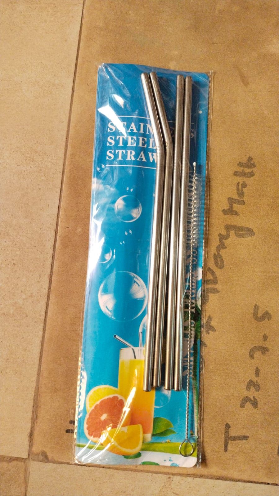 stainless steel straw 5 pcs pack View Gallery - Pakistan