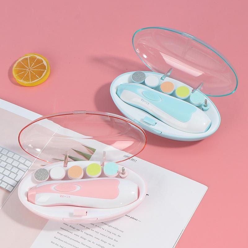 Electric Nail Clipper - Baby Nail Trimmer Clipper Set ( random color )