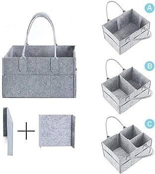 Foldable Baby Diaper Caddy Organizer - Portable Storage Basket - Essential Bag for Nursery, Changing Table and Car - Waterproof Liner Is Great for Storing Diapers, Bottles View Gallery - Pakistan