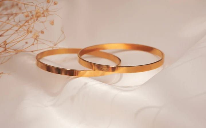 2 pieces Metal Bangle View Gallery - Pakistan