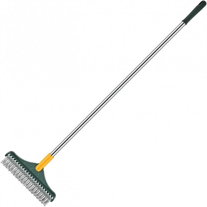 3 In 1 Floor Scrub Brush With Long Handle / Household Cleaning Brush (Random color) View Gallery - Pakistan