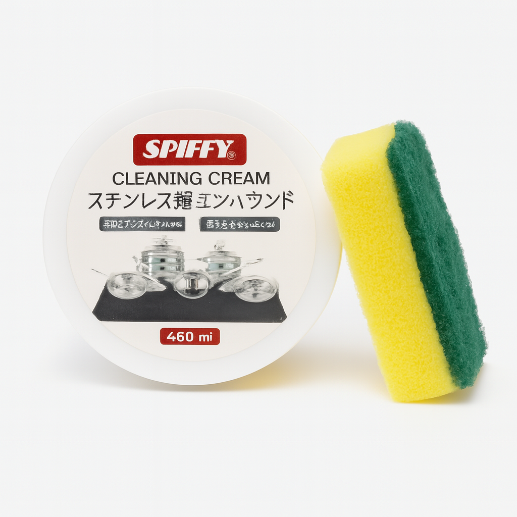 Spiffy Stainless Steel Cookware Cleaning Cream – 400ml Powerful Kitchen Utensil & Cookware Cleaner - Online Shopping in Pakistan - BUNDLIV