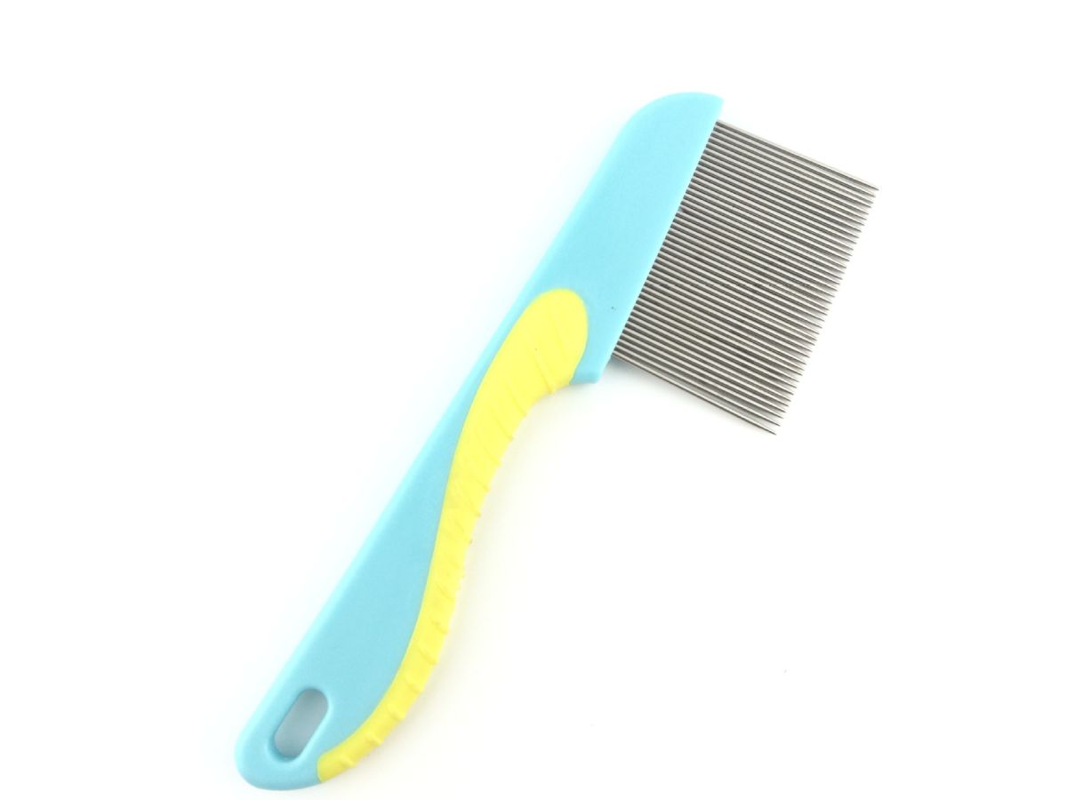 (pack of 3) Stainless Steel Hair Comb Professional Nit Head Hair Lice Comb Long Steel Teeth - MultiColor View Gallery - Pakistan