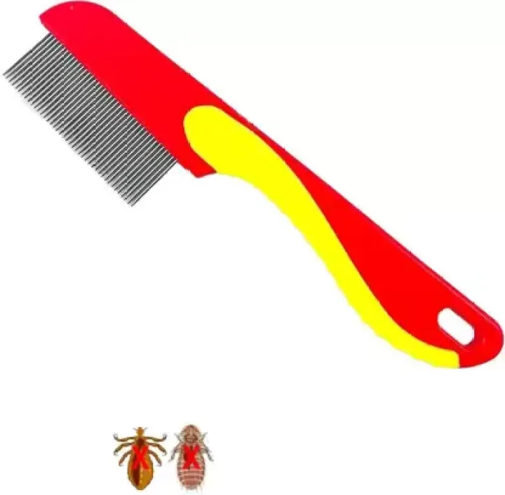 (pack of 3) 100% Stainless Steel Needles Manual Anti Lice Comb Metal Needles For Men Women Comb - Random Color View Gallery - Pakistan