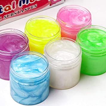 Colorfull Slime 200ml pack of 3 different colors mix colors View Gallery - Pakistan