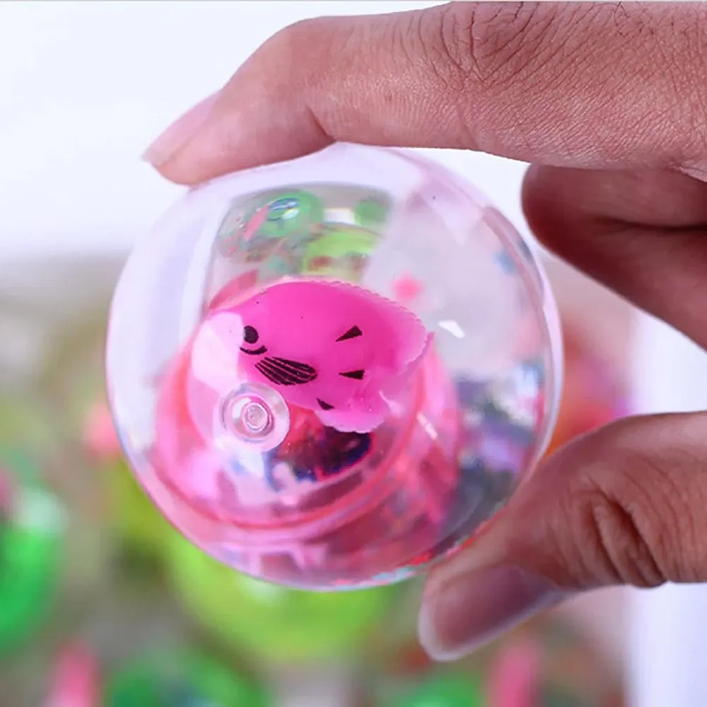 (pack of 6)Glowing Ball Toy - Super Led Water Ball Size 65mm - Glowing Elastic Ball Kids Toy Gift View Gallery - Pakistan