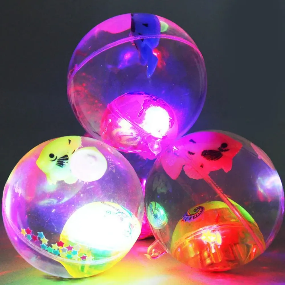 (pack of 6)Glowing Ball Toy - Super Led Water Ball Size 65mm - Glowing Elastic Ball Kids Toy Gift View Gallery - Pakistan