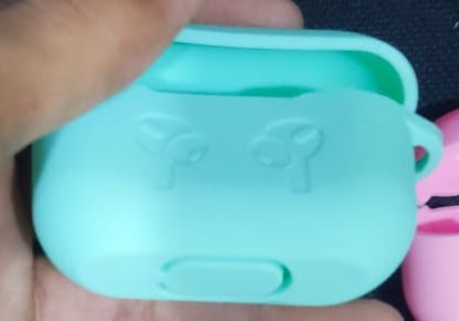 High Quality Soft Silicone Airpod Pro Case With Lock Rid (Random Color) View Gallery - Pakistan