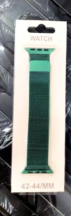 Stainless Steel Milanese Magnetic Mesh Loop Smart Watch Band Strap Metal Watchband - (Random Color &amp; Design) View Gallery - Pakistan