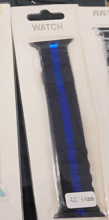 Stainless Steel Milanese Magnetic Mesh Loop Smart Watch Band Strap Metal Watchband - (Random Color &amp; Design) View Gallery - Pakistan