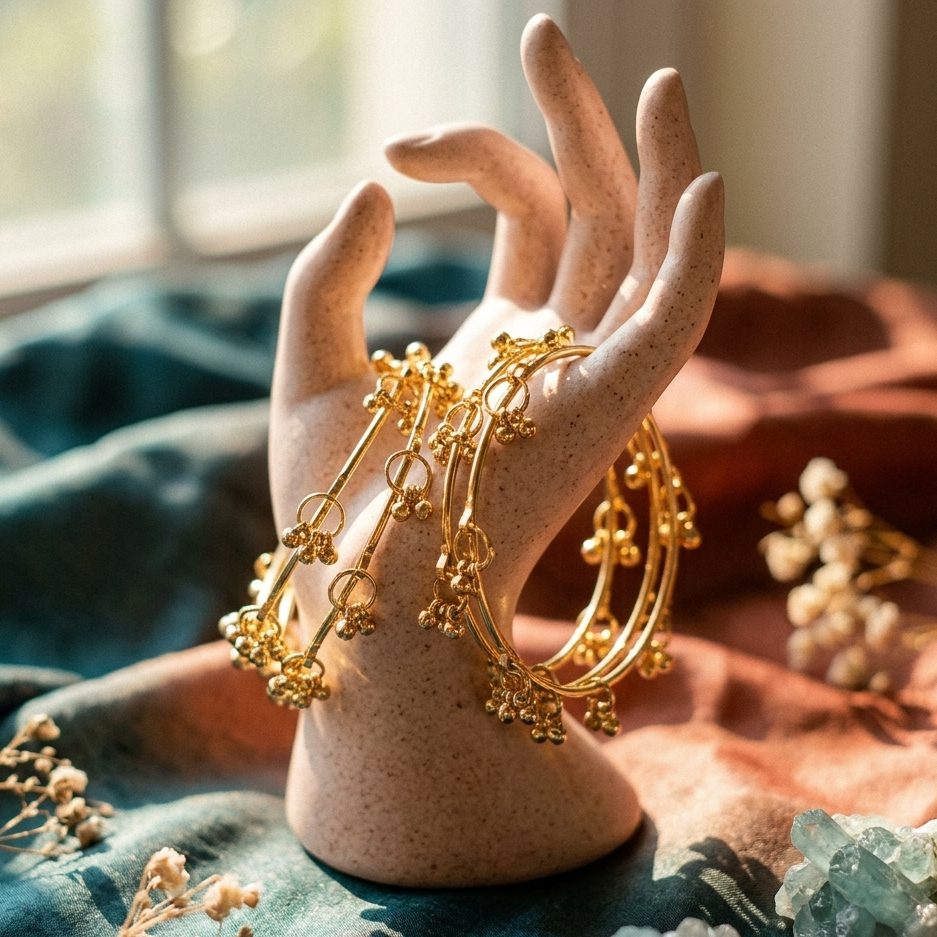 Kashmiri Chudi – Traditional Ethnic Bangles with Vibrant Colors and Intricate Designs pack of 8 View Gallery - Pakistan