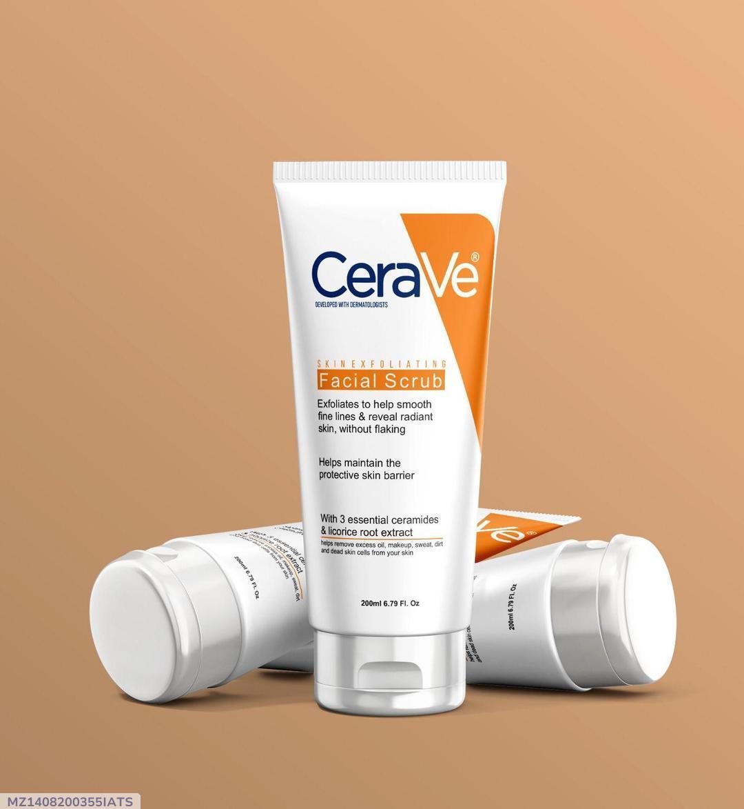 CeraVe Skin Exfoliating Facial Scrub 200ml All Skin Types