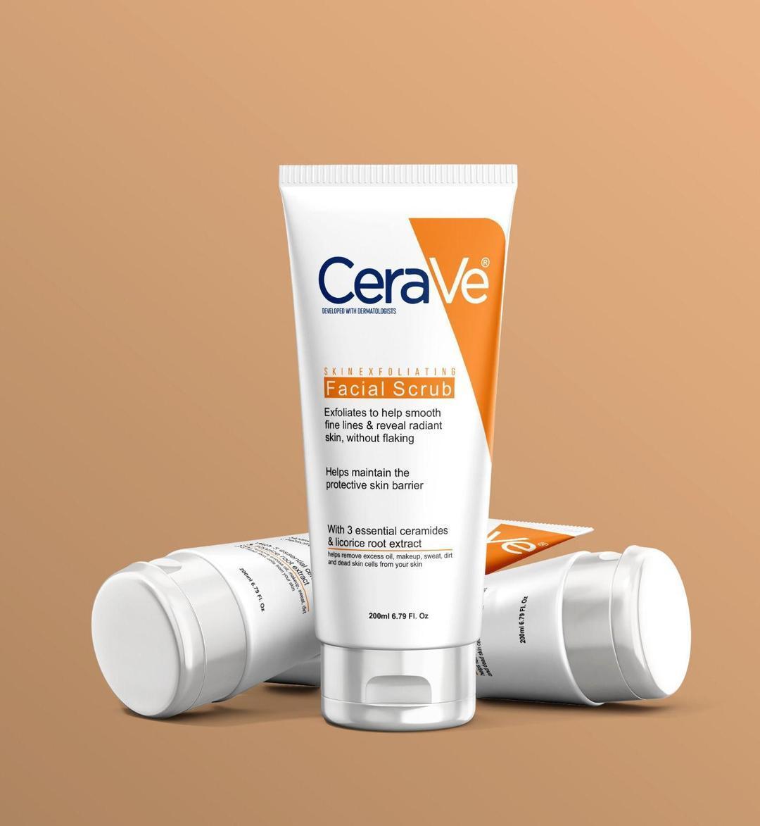 CeraVe Skin Exfoliating Facial Scrub 200ml All Skin Types