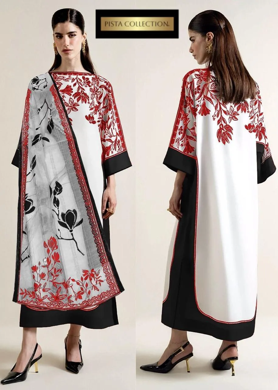 3 Pcs Women's Stitched Lawn Printed Suit - Online Shopping in Pakistan - BUNDLIV