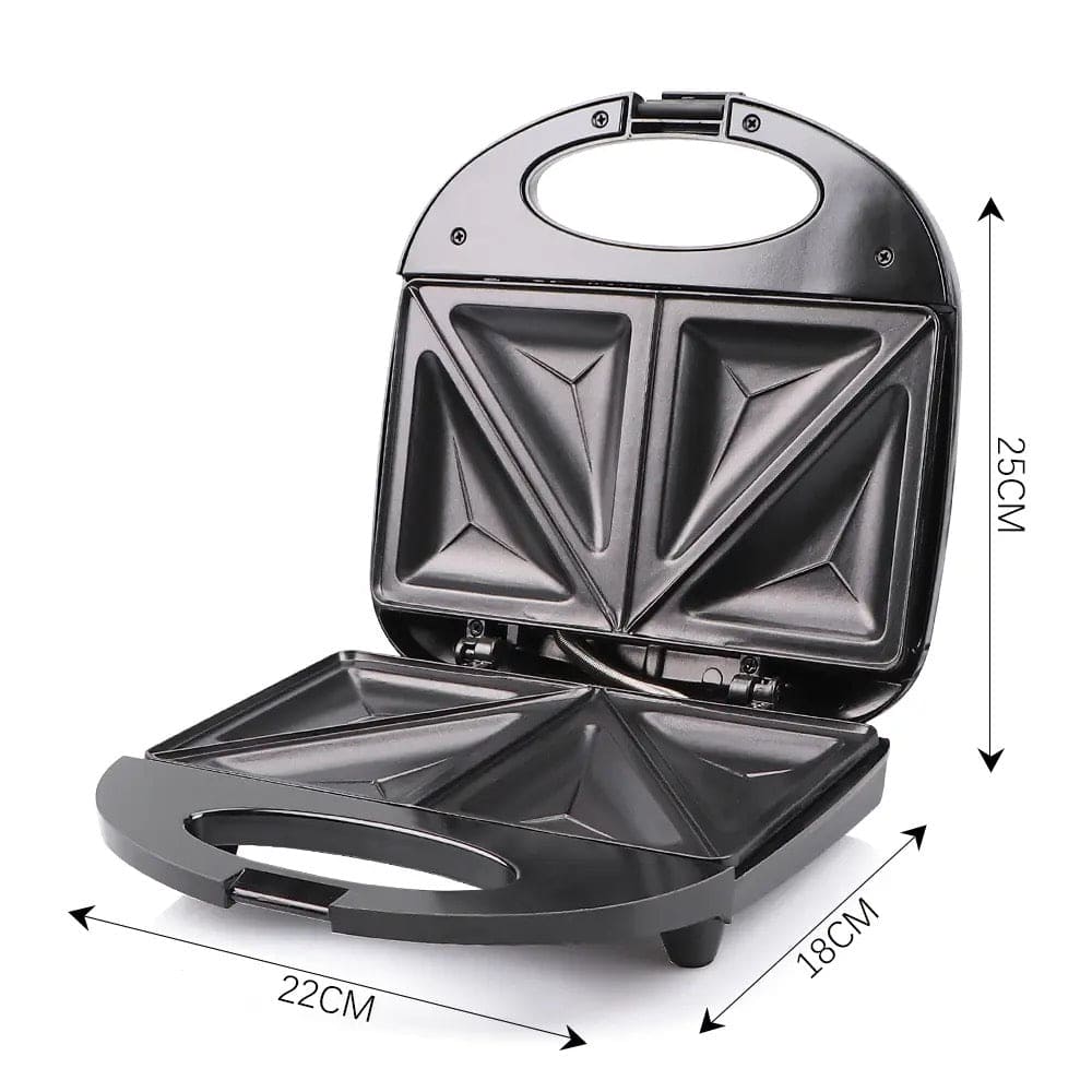 Pak National Sandwich Maker (AK-033) - 700W High Power, Black View Gallery - Pakistan