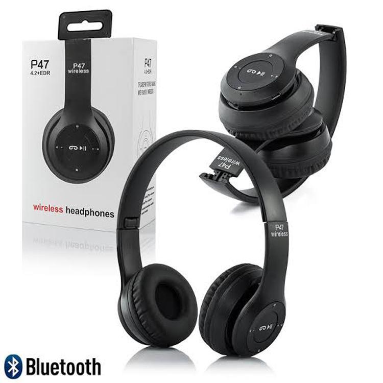 Sleek Black Headphone - 1 Pcs Stylish Design for Ultimate Listening Experience - Online Shopping in Pakistan - BUNDLIV